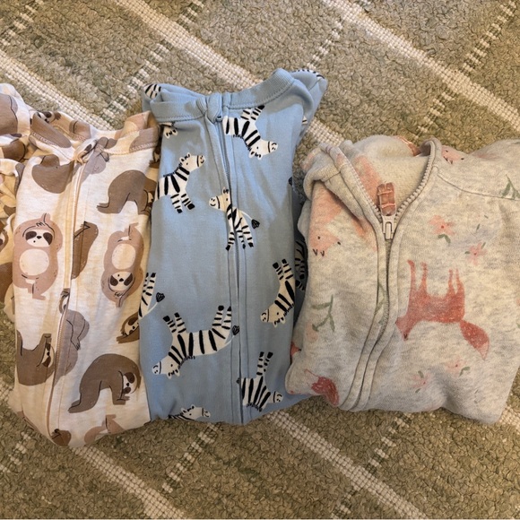 Baby Pajama Bundle - Animal Theme - Picture 1 of 6